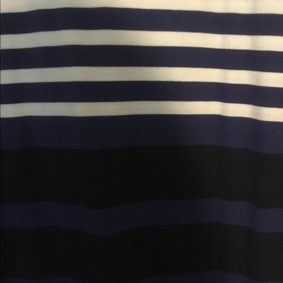 BANANA REPUBLIC BLUE COMBO T SHIRT DRESS - Picture 4 of 4